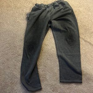 Grey sweatpants